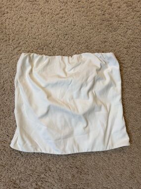 CRZ Yoga White Activewear Tube Top - Size M (8/10)